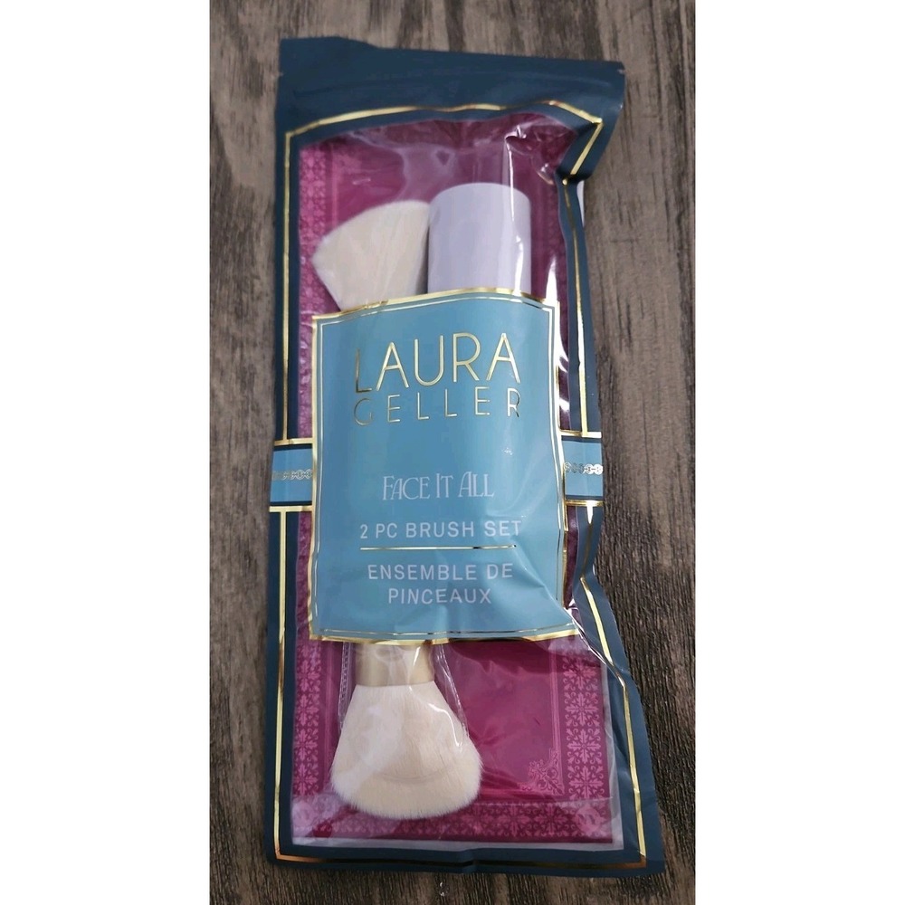 Laura Geller Beauty	Limited Edition Face It All 2 Piece Face Brush Set